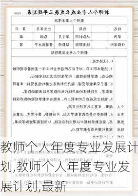 教师个人年度专业发展计划,教师个人年度专业发展计划,最新-第2张图片-二喜范文网