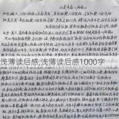 浅薄读后感,浅薄读后感1000字-第3张图片-二喜范文网