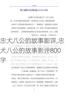 忠犬八公的故事影评,忠犬八公的故事影评800字-第1张图片-二喜范文网