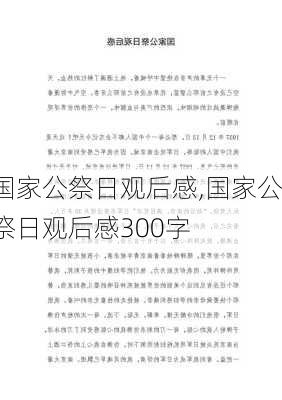 国家公祭日观后感,国家公祭日观后感300字-第2张图片-二喜范文网