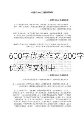 600字优秀作文,600字优秀作文初中-第3张图片-二喜范文网