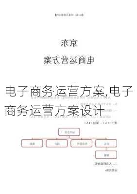 电子商务运营方案,电子商务运营方案设计-第2张图片-二喜范文网