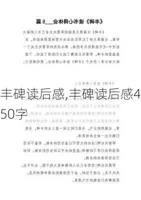 丰碑读后感,丰碑读后感450字-第3张图片-二喜范文网