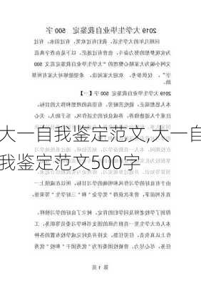 大一自我鉴定范文,大一自我鉴定范文500字-第2张图片-二喜范文网