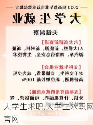 大学生求职,大学生求职网官网-第2张图片-二喜范文网