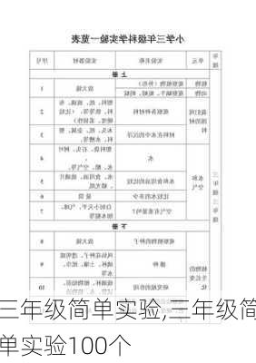 三年级简单实验,三年级简单实验100个-第3张图片-二喜范文网