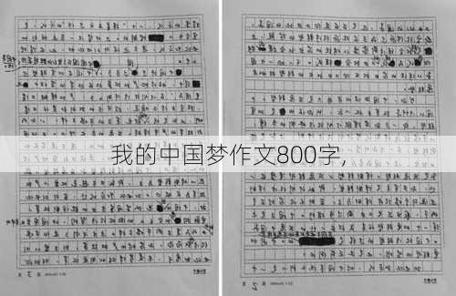 我的中国梦作文800字,-第1张图片-二喜范文网