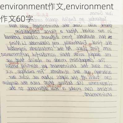 environment作文,environment作文60字-第3张图片-二喜范文网