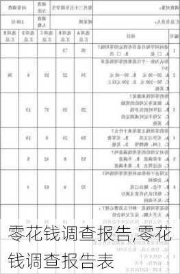 零花钱调查报告,零花钱调查报告表-第3张图片-二喜范文网