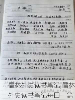 儒林外史读书笔记,儒林外史读书笔记每回一篇-第2张图片-二喜范文网