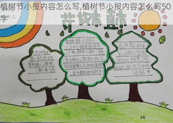 植树节小报内容怎么写,植树节小报内容怎么写50字-第1张图片-二喜范文网