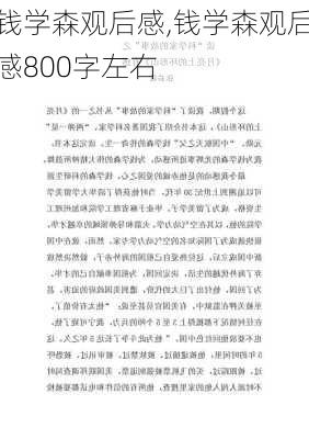 钱学森观后感,钱学森观后感800字左右-第2张图片-二喜范文网