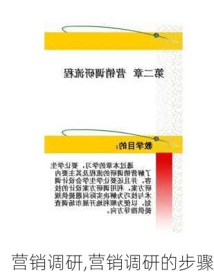 营销调研,营销调研的步骤-第2张图片-二喜范文网