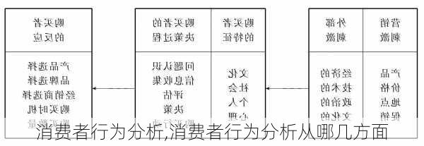 消费者行为分析,消费者行为分析从哪几方面