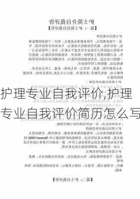 护理专业自我评价,护理专业自我评价简历怎么写-第2张图片-二喜范文网